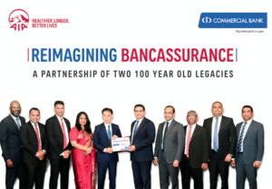 Commercial Bank and AIA Sri Lanka announce landmark exclusive bancassurance partnership.